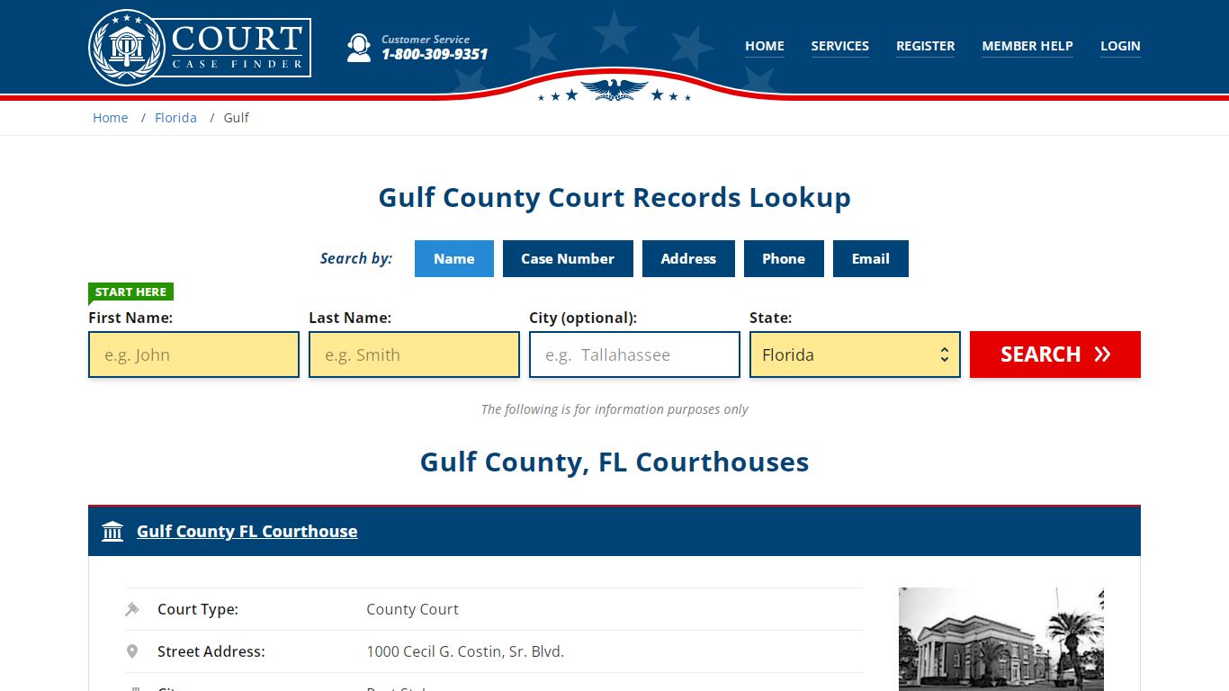 Gulf County Court Records | FL Case Lookup - CourtCaseFinder.com